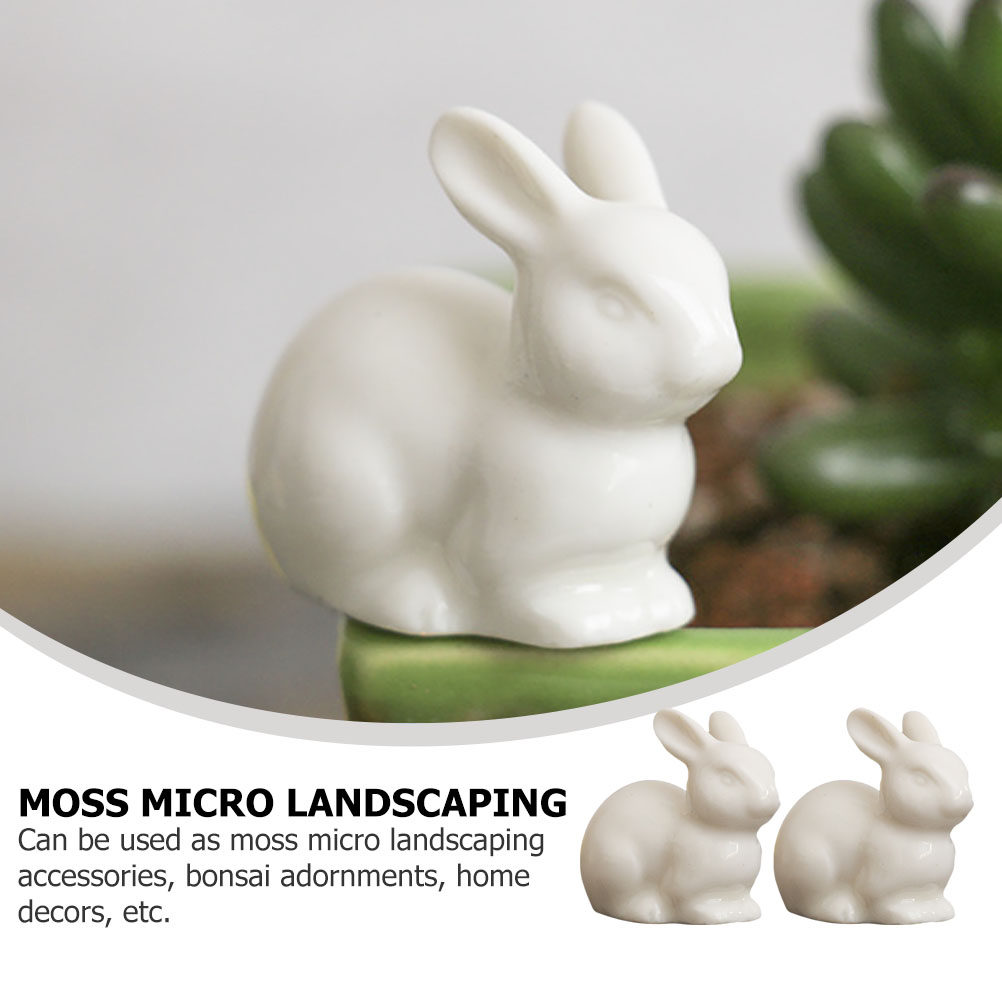 5 pezzi di piccoli coniglietti - Bonsai Garden Landscape Design recensione e prezzo
